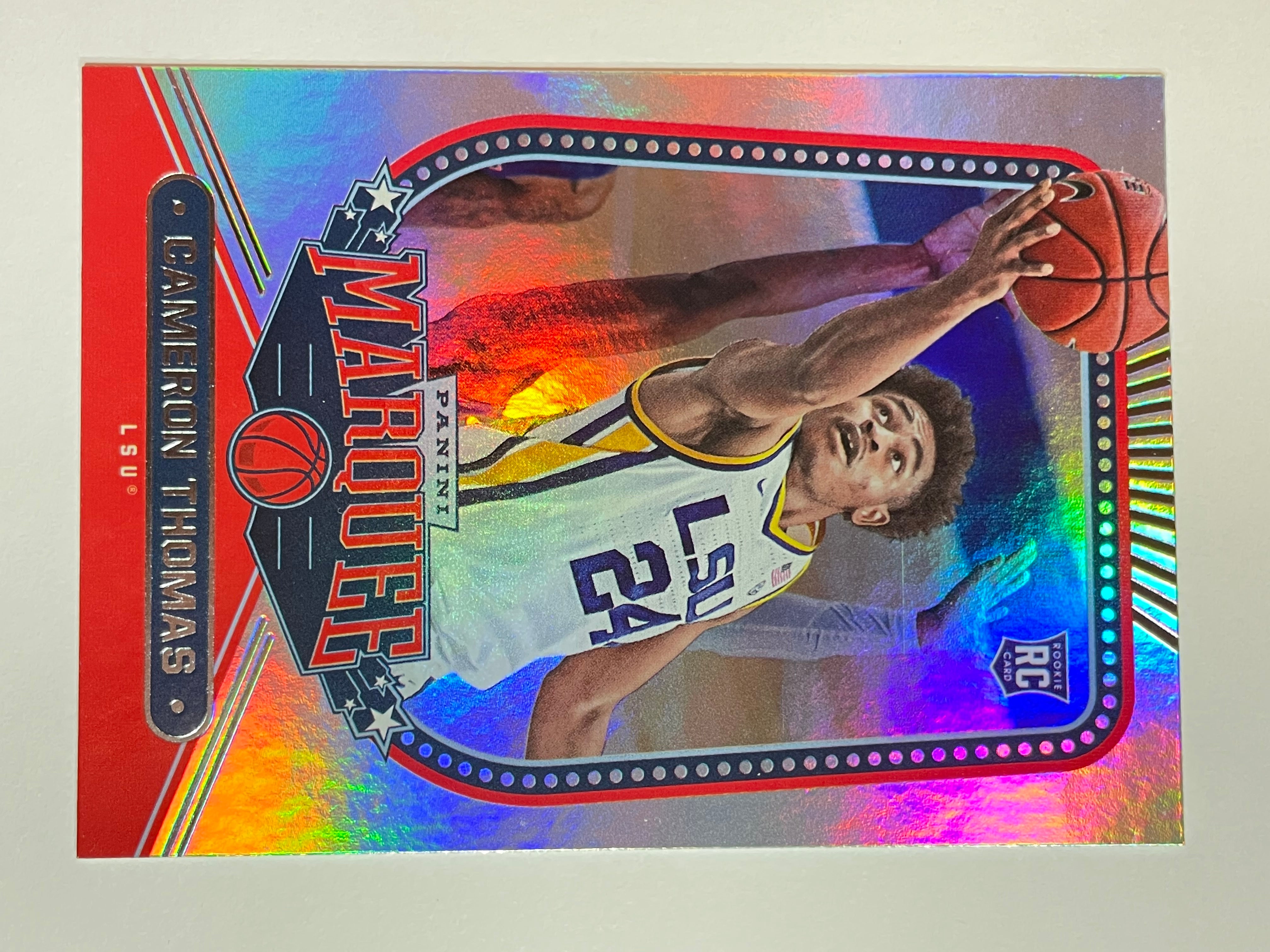2021 Chronicles Draft Picks Marquee Card Cameron Thomas #155