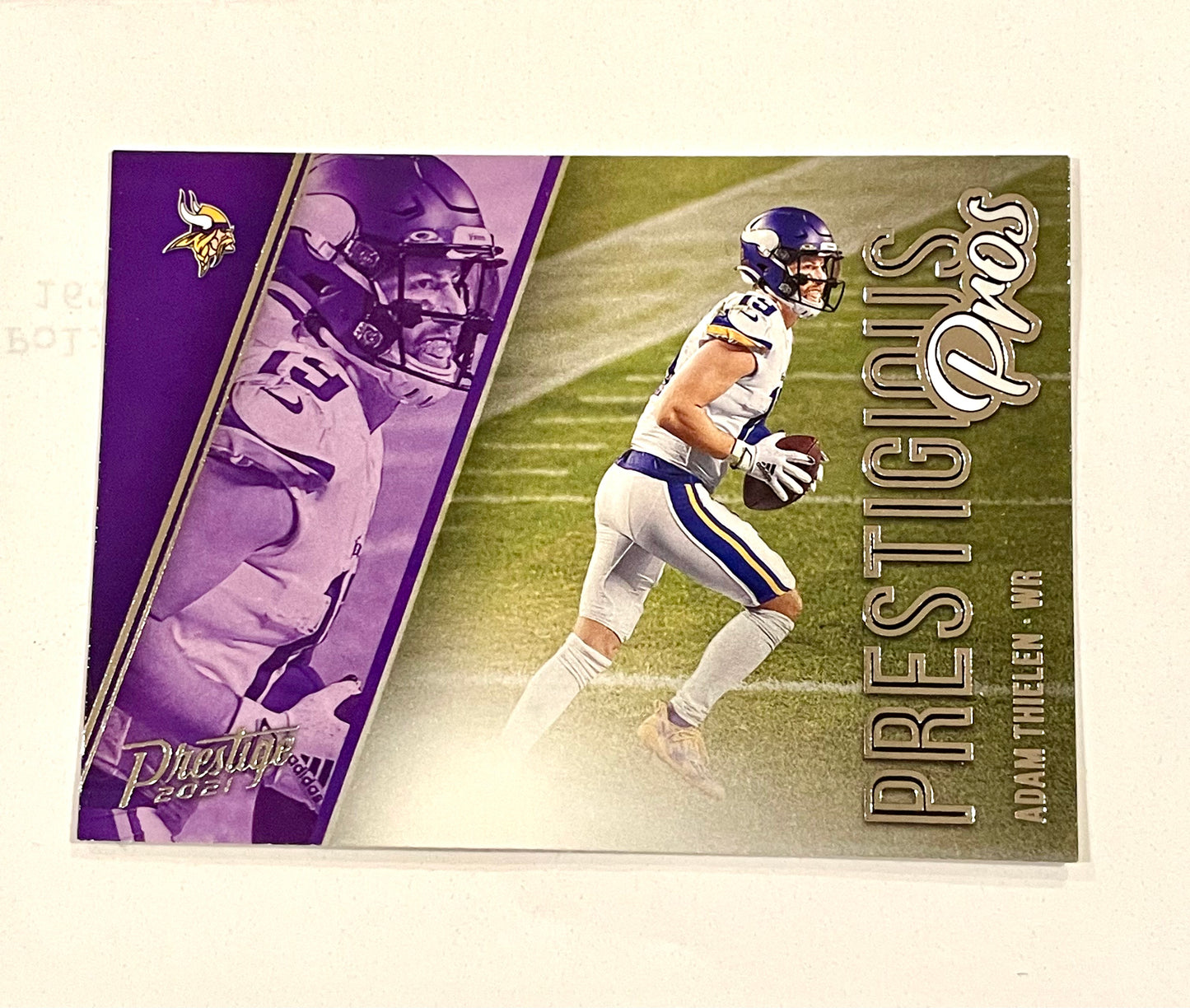 2021 Adam Thielen Minnesota Vikings Receiver
