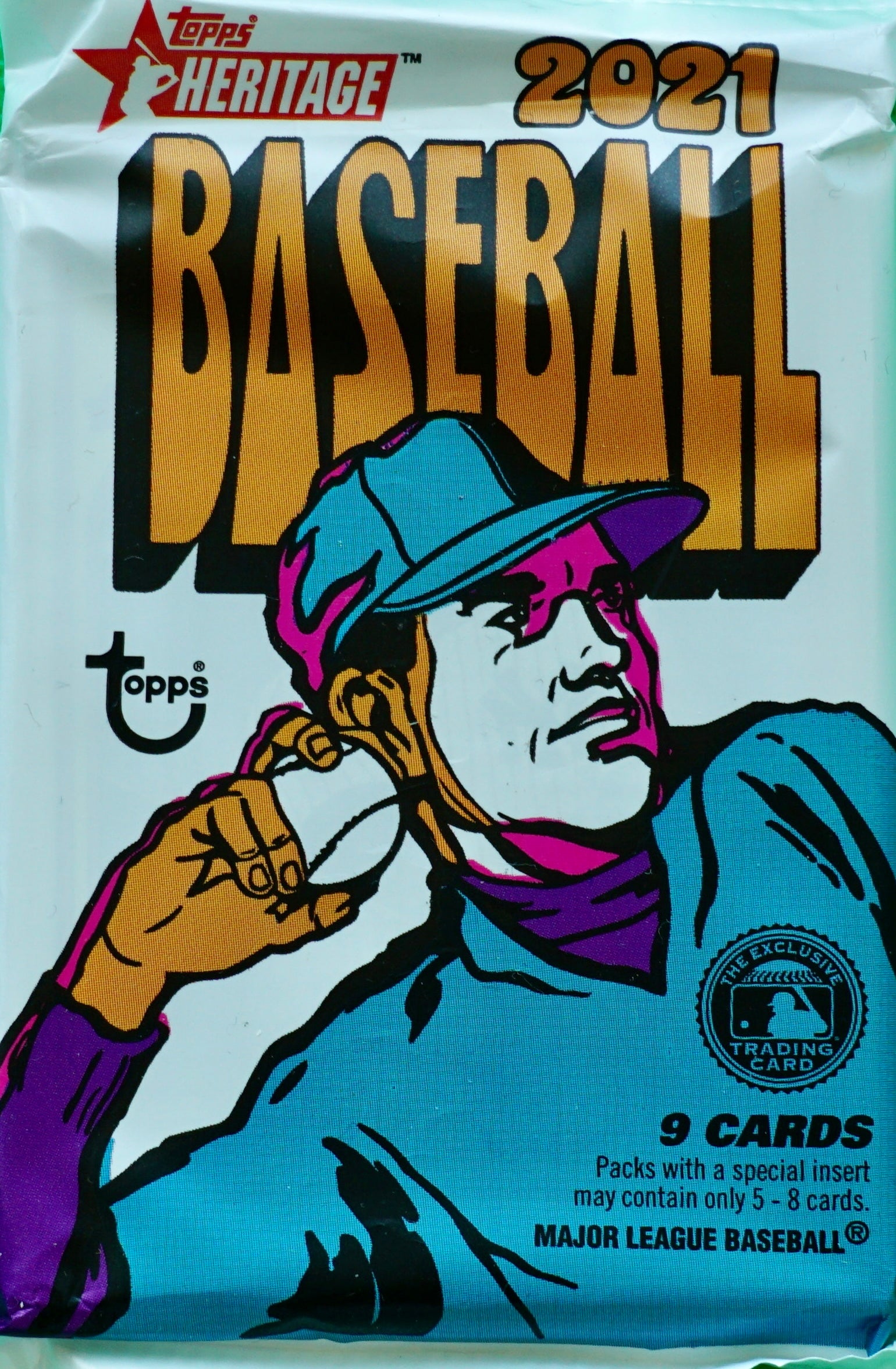 Topps Heritage 2021 Baseball 9 Cards