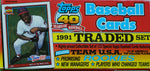 Topps 40 Years of Baseball Cards 1991 Traded Set