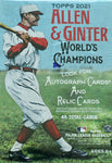Topps 2021 Allen & Ginter World's Champions Cards